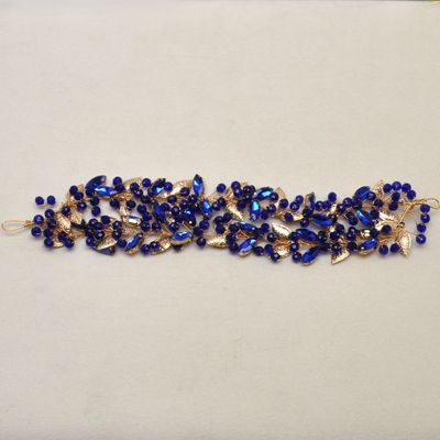 HJ7201H12G SAP/G BEADS/LEAVS HDBND