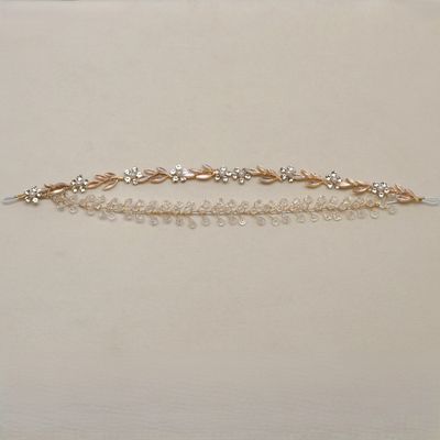 HJ7159H1G CLR/G FLWRS/BEADS HDBND