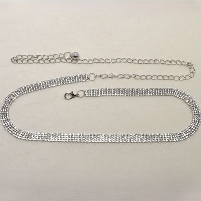 CJ11644L1S CLR/S THIN 4 ROW CHAIN BELT
