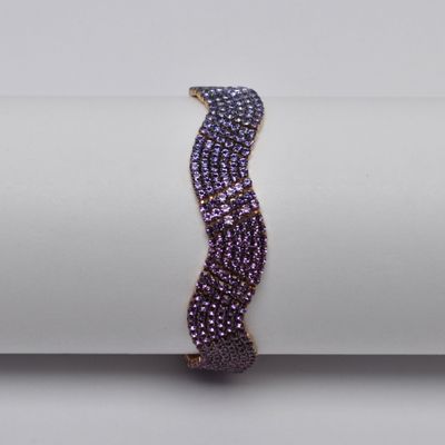 CC0013B64G20 TNZ/G/AM WAVY OMBRE CLSP BRAC