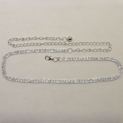 CJ9994L1S CLR/S THIN BELT 3 ROWS CHAIN