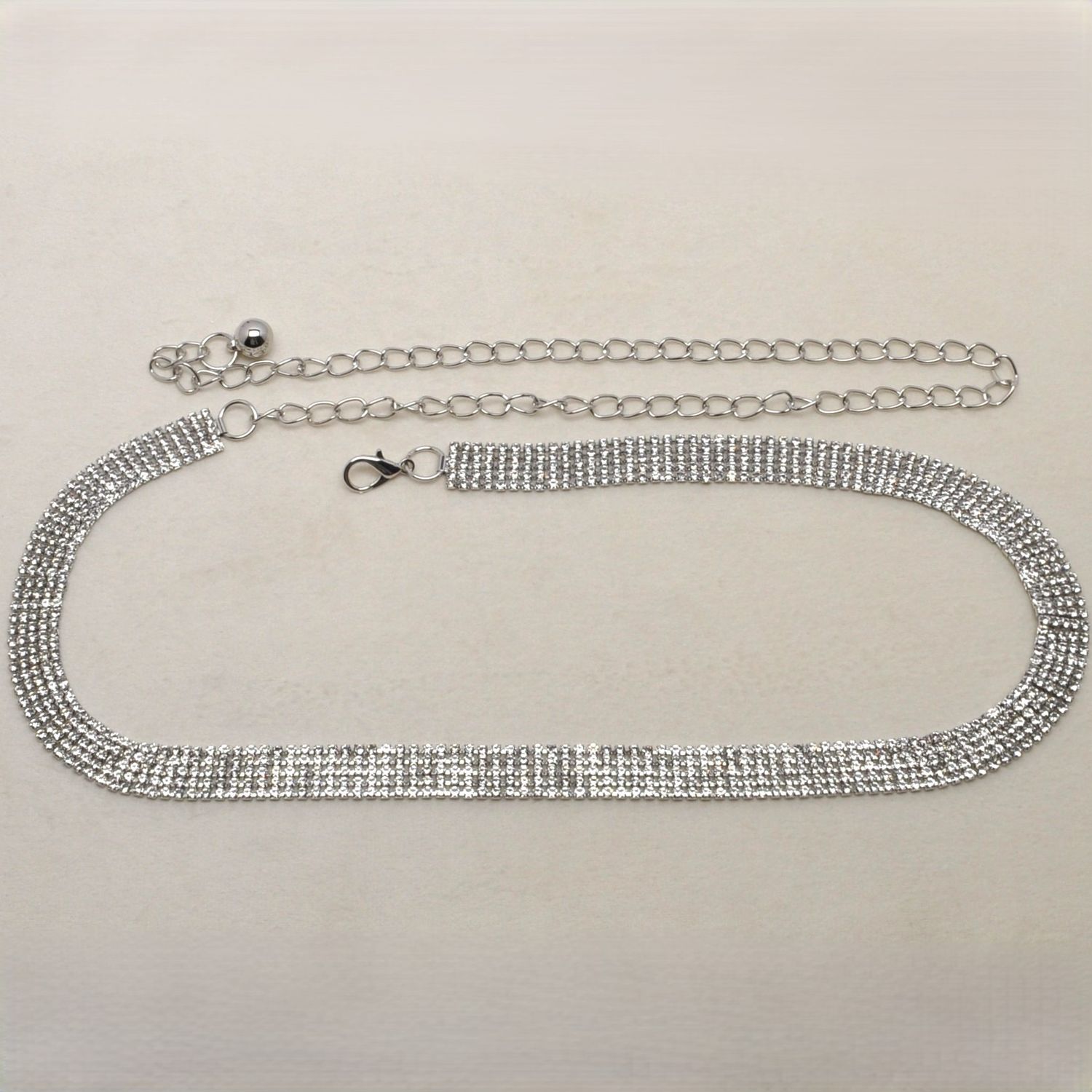 CJ11645L1S CLR/S THIN 5 ROW CHAIN BELT