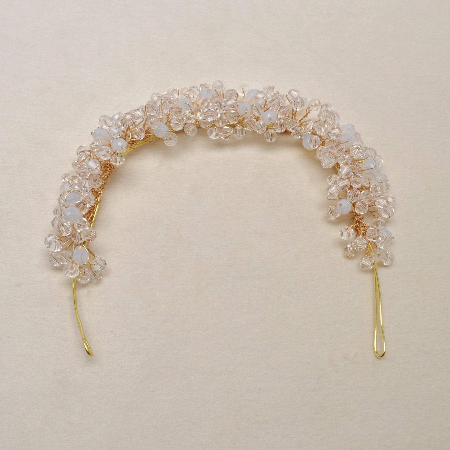 CN015608H3G  CLUSTER CRYTAL/AB HEADBAND