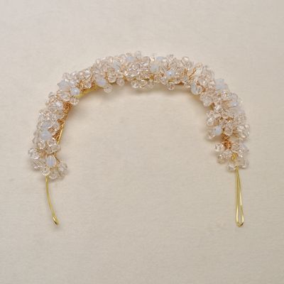 CN015608H3G  CLUSTER CRYTAL/AB HEADBAND