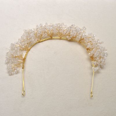 CN015609H1G CLUSTER CRYTAL HEADBAND