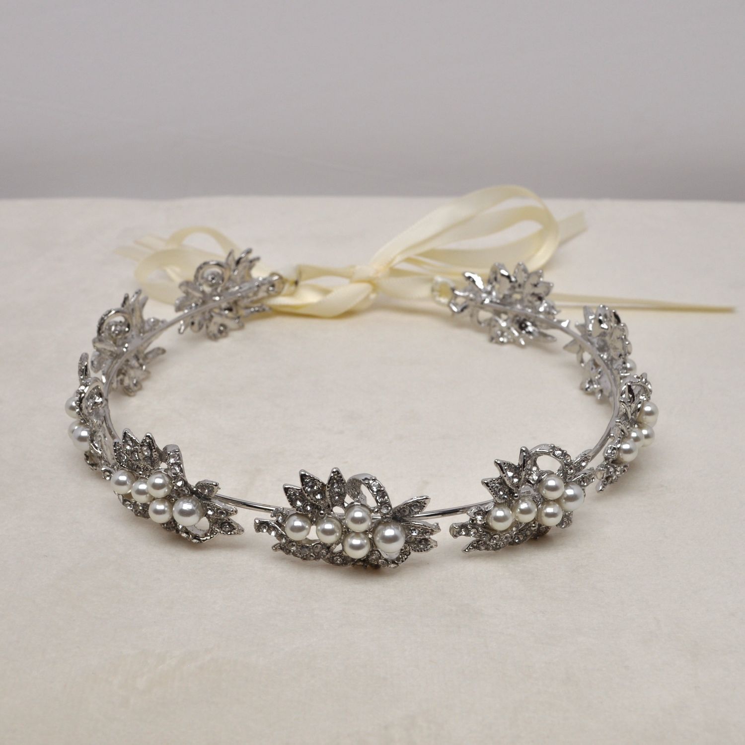 CN015880H39S1 PRL/CLR LEAVES IV LACE HB