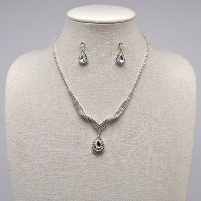 J15494S1S CL/S TWISTED TRDRP STONE SET