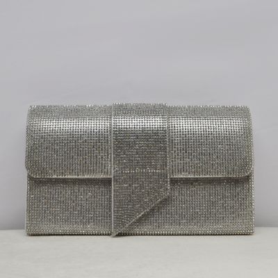 HF1248CSILV BUCKL-LK PURS