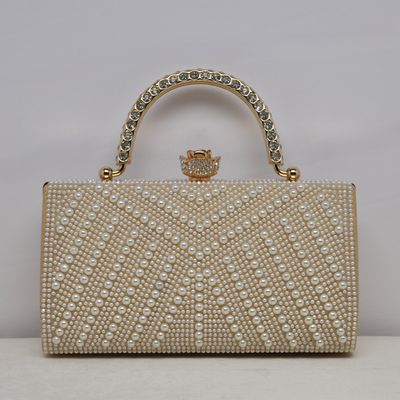 HF00102CGLD PEARL PTTRN W&#39; FLWR TOPPURS