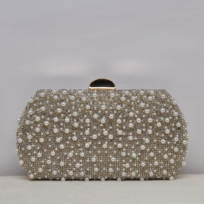 HF2173C4GLD ALLOVR PEARL W/GLD TOP/METL HND PUR