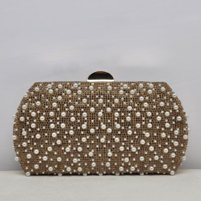 HF2173C4GLD ALLOVR PEARL W/GLD TOP/METL HND PUR