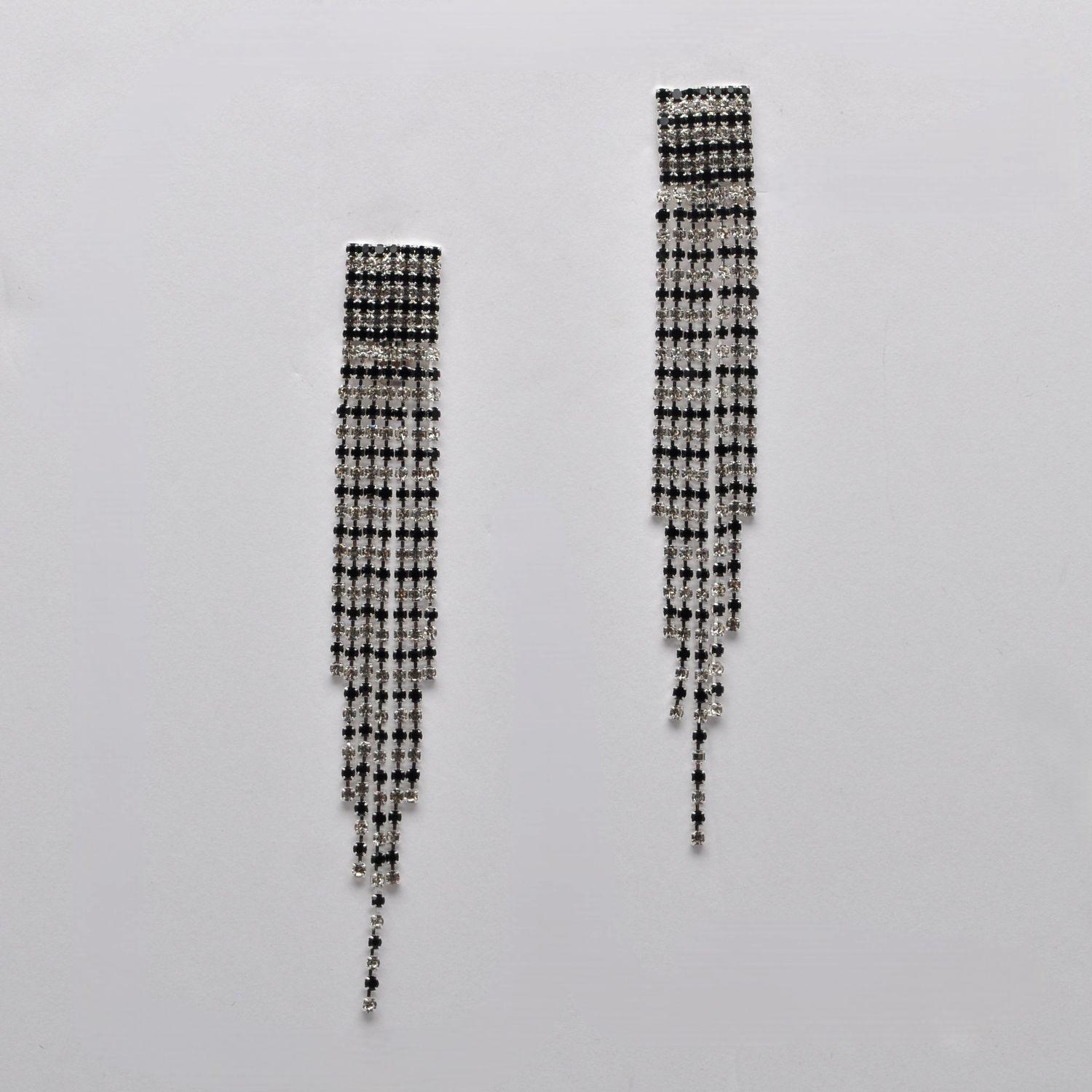 CJ2533E2S1 JET/CLR/S LONG STRIPED CLIP EAR