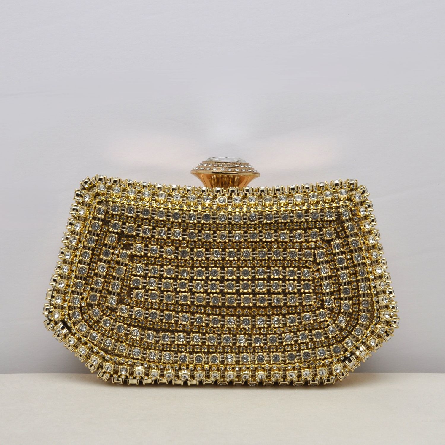 CN01717C1G GOLD RND CRY FRNT JEWL TOP PUR