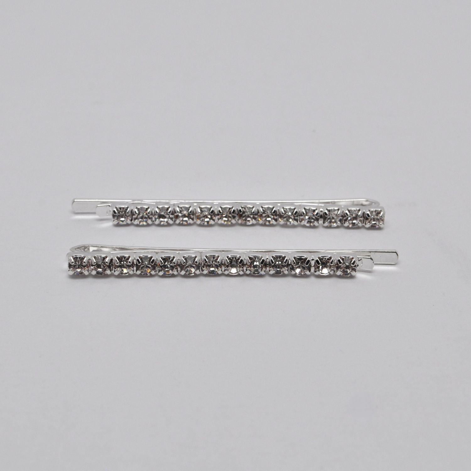 J0015H1S CLR/S 3.5MM 1 ROW BOBBY PINS