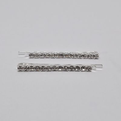 J0015H1S CLR/S 3.5MM 1 ROW BOBBY PINS
