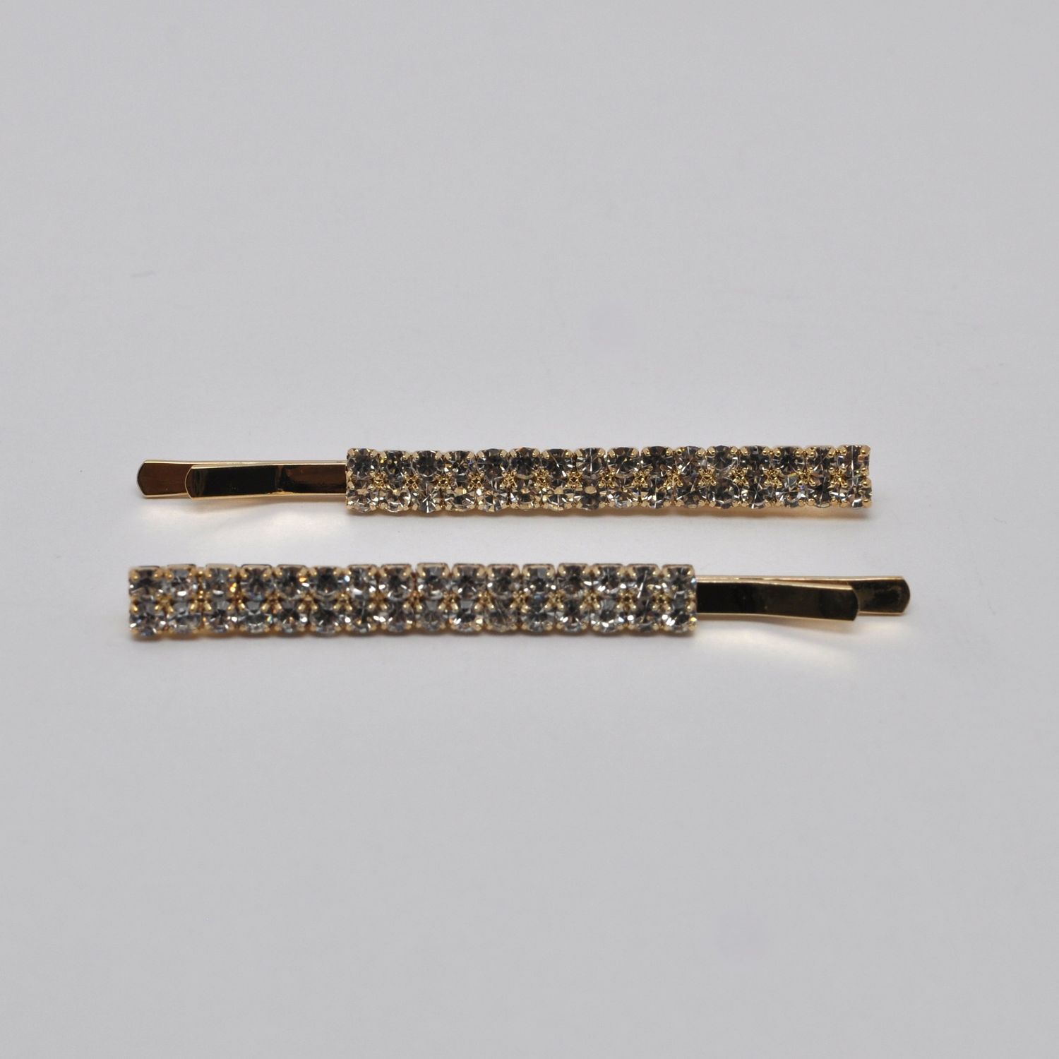 J1782H1G CRY/G DOUBLE LINE BOBBY PINS