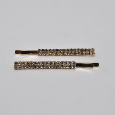 J1782H1G CRY/G DOUBLE LINE BOBBY PINS