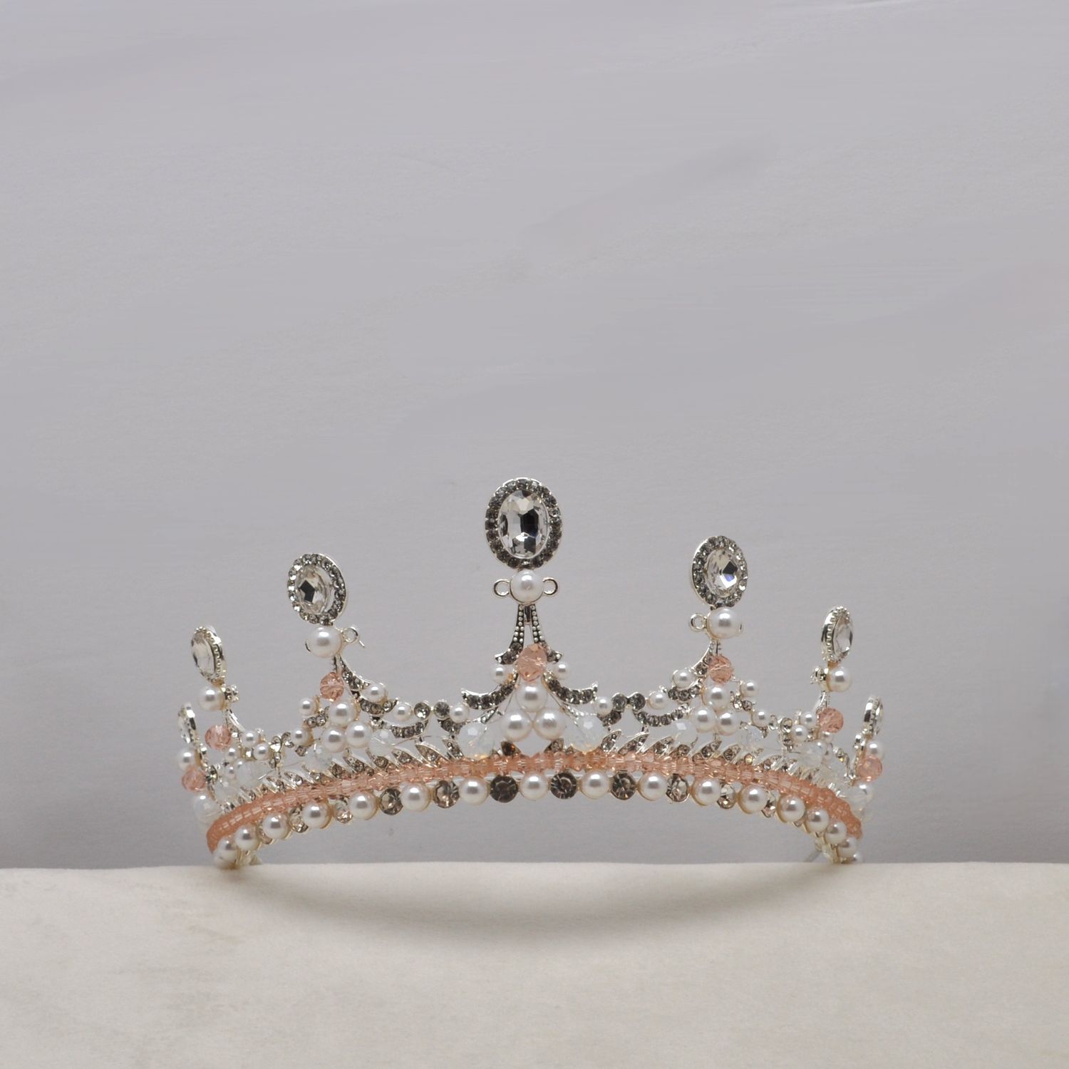 HJ3032T40S PRL/S OVAL STN TIARA