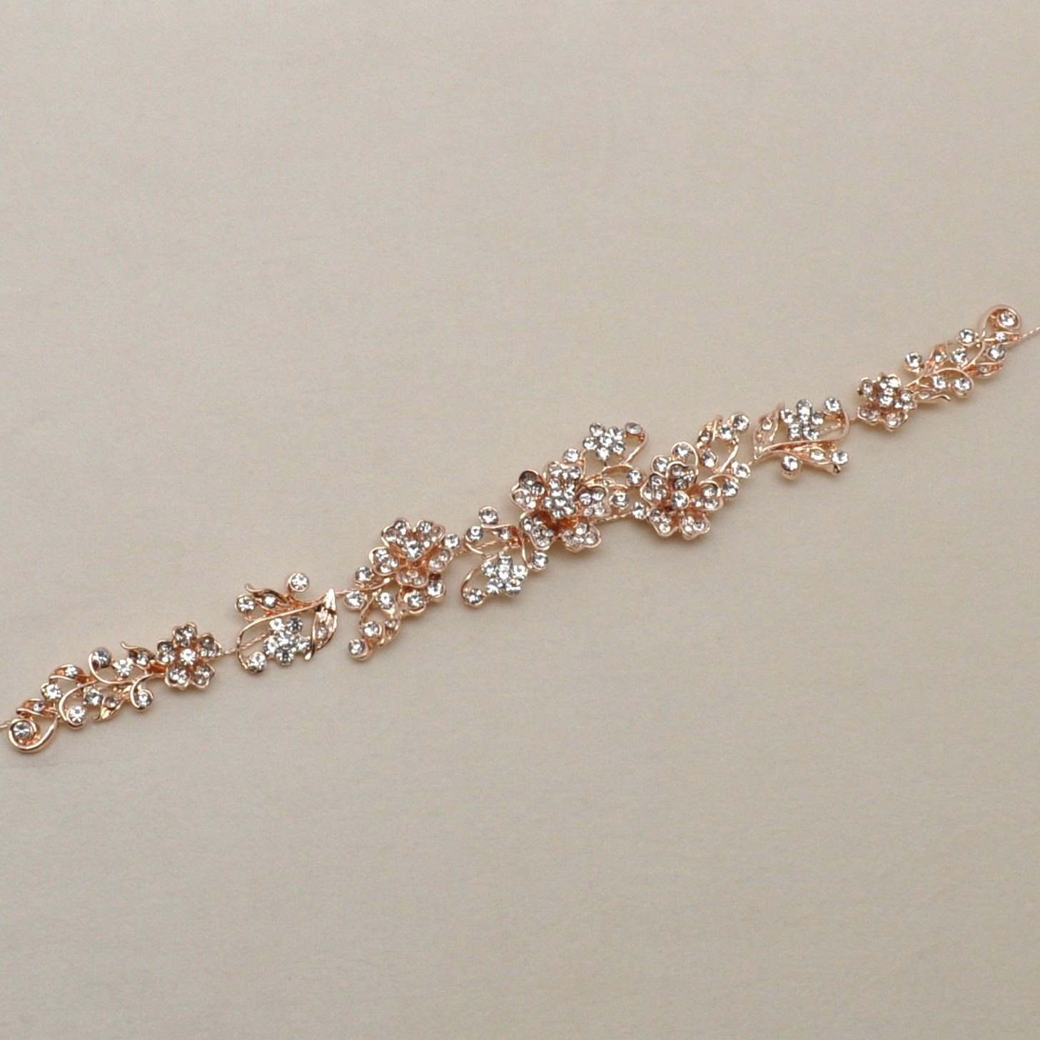 SX2322H1RG CLR/RG CRY FLWRS HDBND