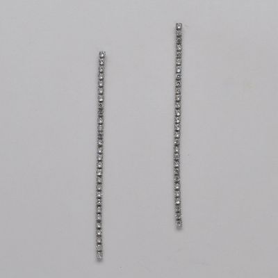 JL1005E1S CZ/S 4&quot; LONG 3MM RND STNS EAR