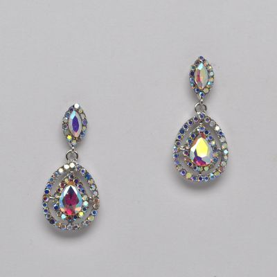 SI4852E3S  AB/S  DBL MARQUISE AND TRDRP DANGLE ER