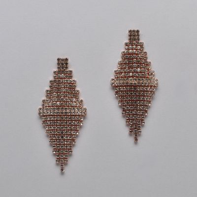 CC0012E1RG CLR/RG SML STNS TASSL ER