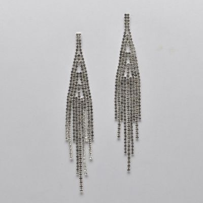 CC0077E1S CRYS/S LADDER STYLE &amp; TASSLE BTTM ER