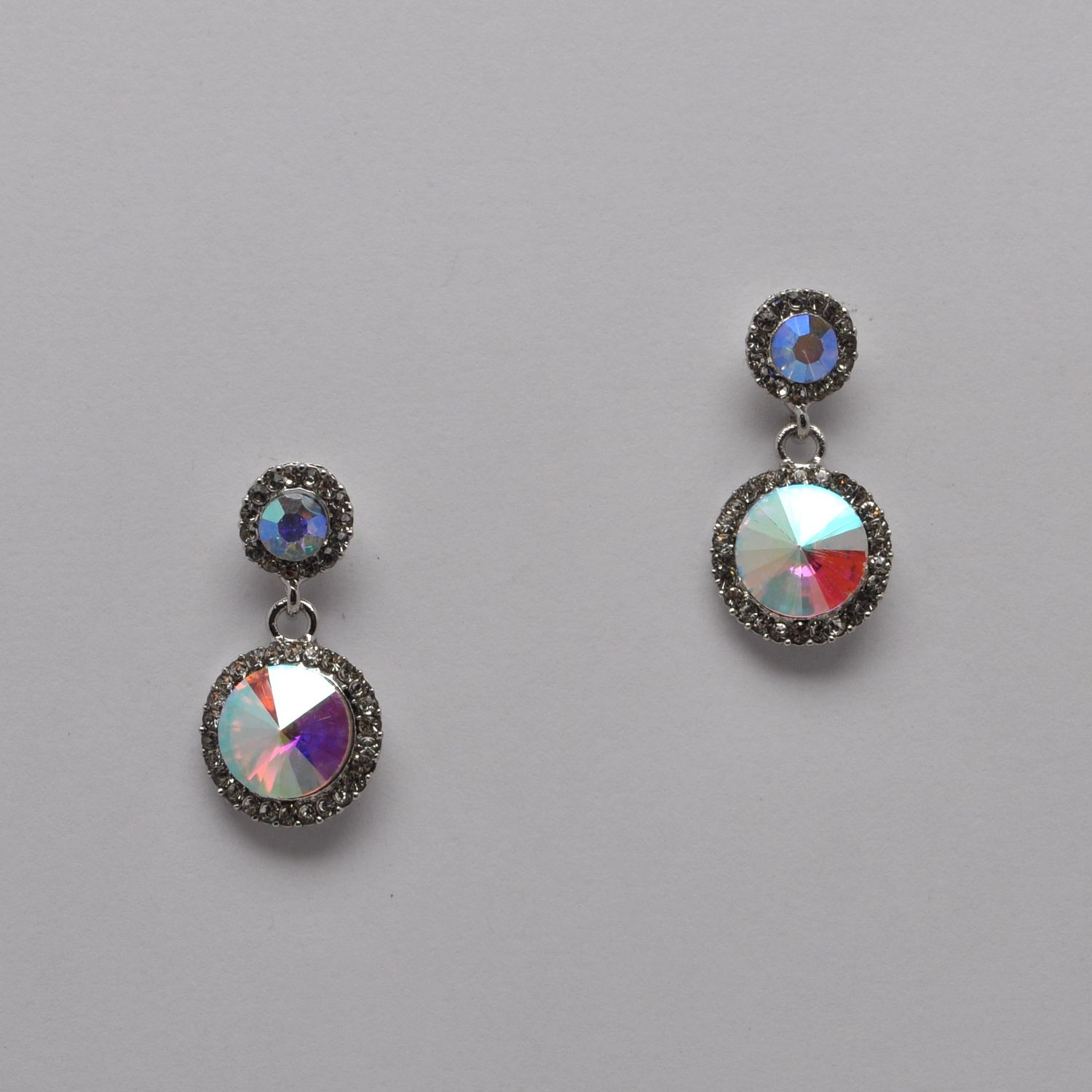 SI4850E3S1 AB/SIL TWO LNKD CIRC DRPS 1.5&quot; EARR