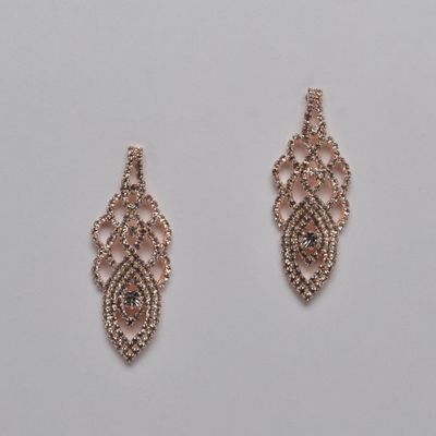 EN6443E1RG CLR/RG FRAMED SHP PST EAR