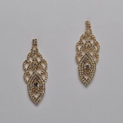 EN6443E1G CLR/G FRAMED SHP PST EAR