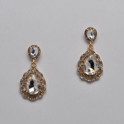 YJ1980E1G CLR/G LNKD FRMD TRDP CRY EAR