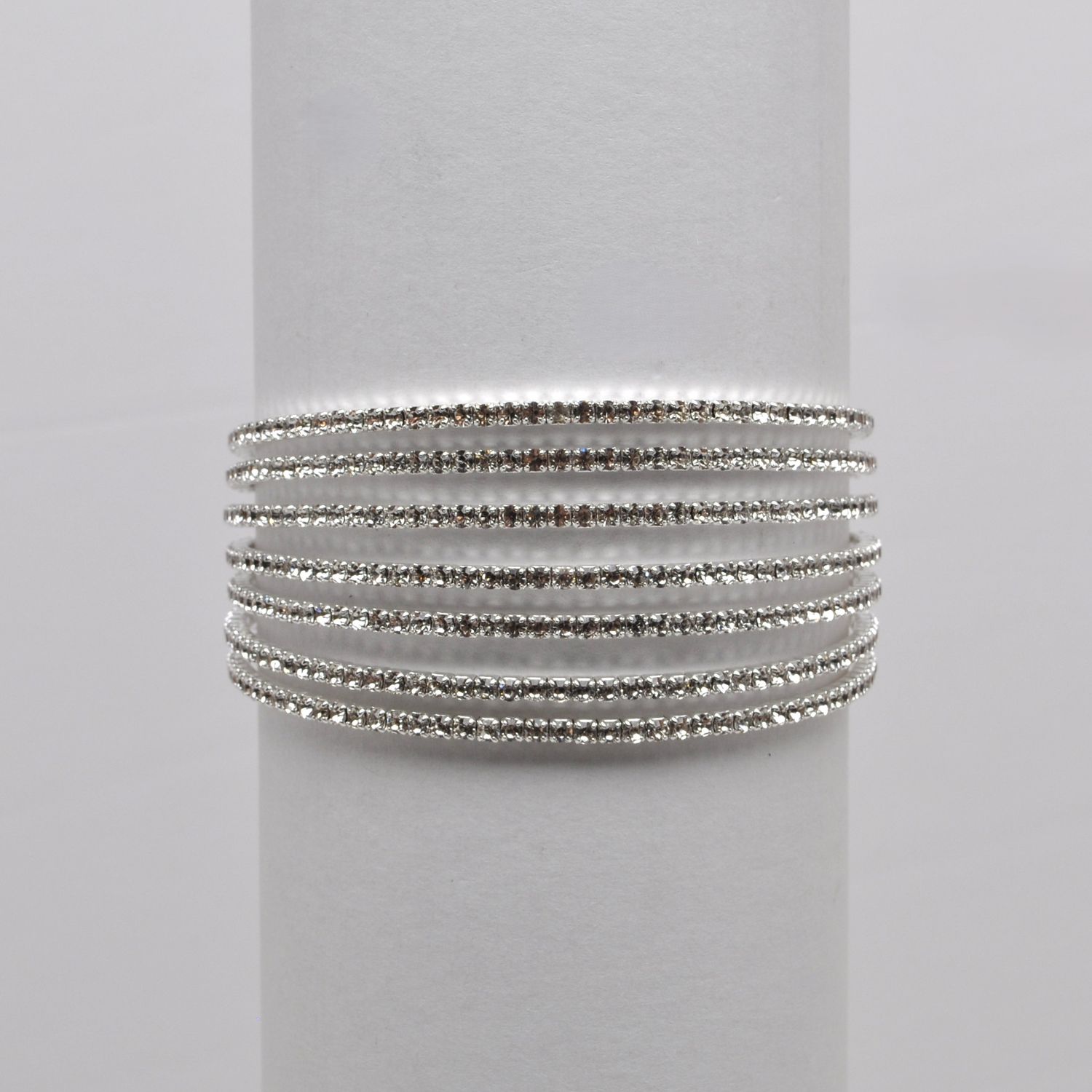 J84268B1S CLR/S 7 ROW CUFF BRAC