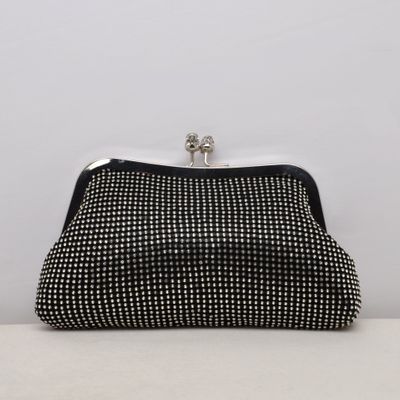 HF0128CBLK BLK SFT CLTCH SML STNS/CRY TOP