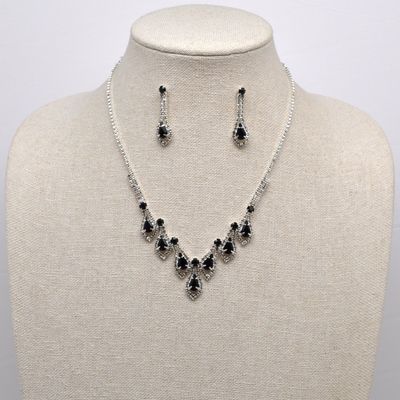 CJ12131S2S JET/S TRDRP STNS NECK SET