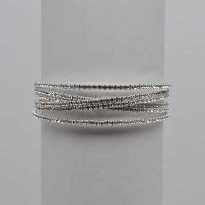 J84224B1S CRY/S SML STNS CRSS-OVR CUFF BRAC