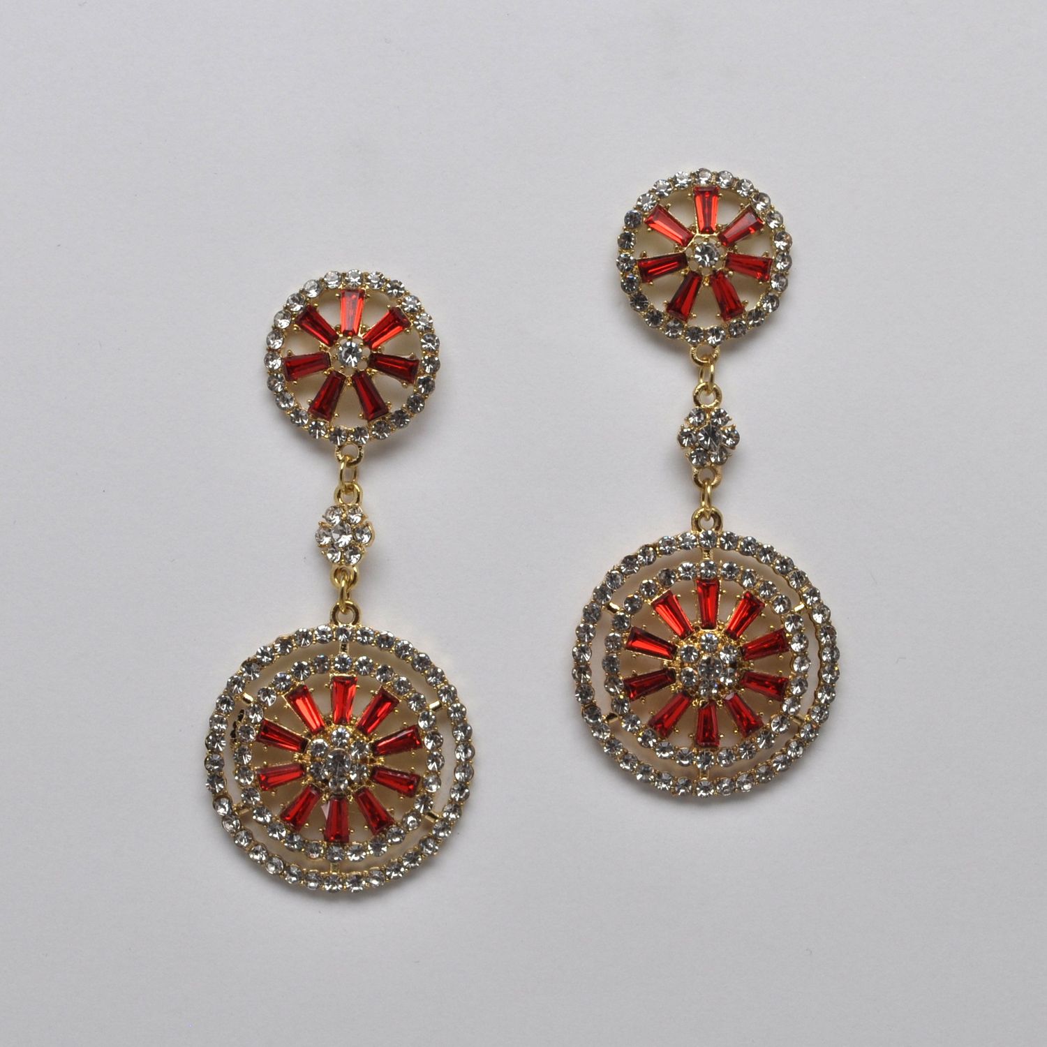 SI2115E9G1 SIAM/GLD LNKD ROUND SHP DNGL EAR
