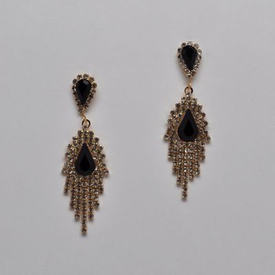 EN6526E2G1 JET/G TRDRP TASSLE EAR