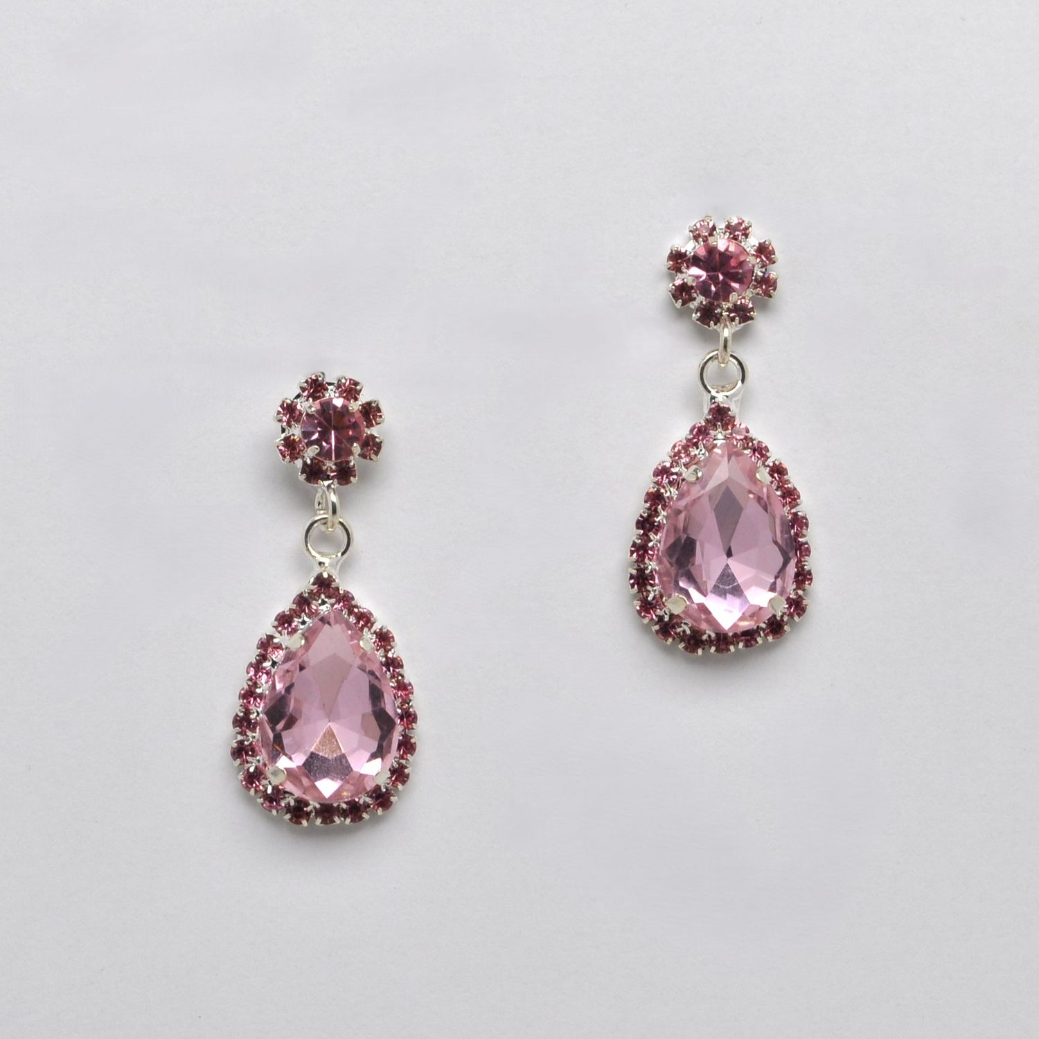 CC0061E33S LTROSE/S FLWR TEAR DRP BTTM LNKD ER