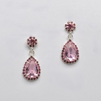 CC0061E33S LTROSE/S FLWR TEAR DRP BTTM LNKD ER