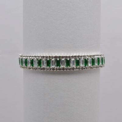 CC0068B18S1 CZ/EMRLD/S  BAGGUTTE STNS COIL BRC