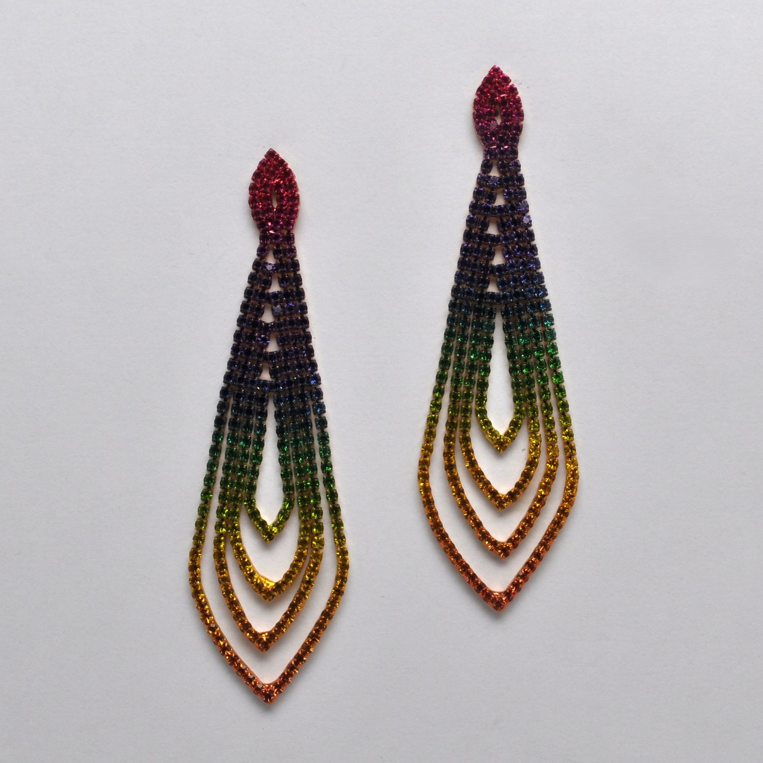 CC0078E66G MULTI/G OPEN MARQUISE STYLE MULTI LINE ER