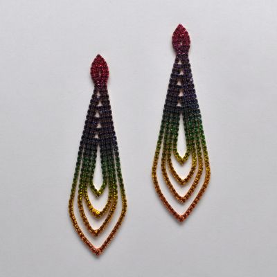 CC0078E66G MULTI/G OPEN MARQUISE STYLE MULTI LINE ER