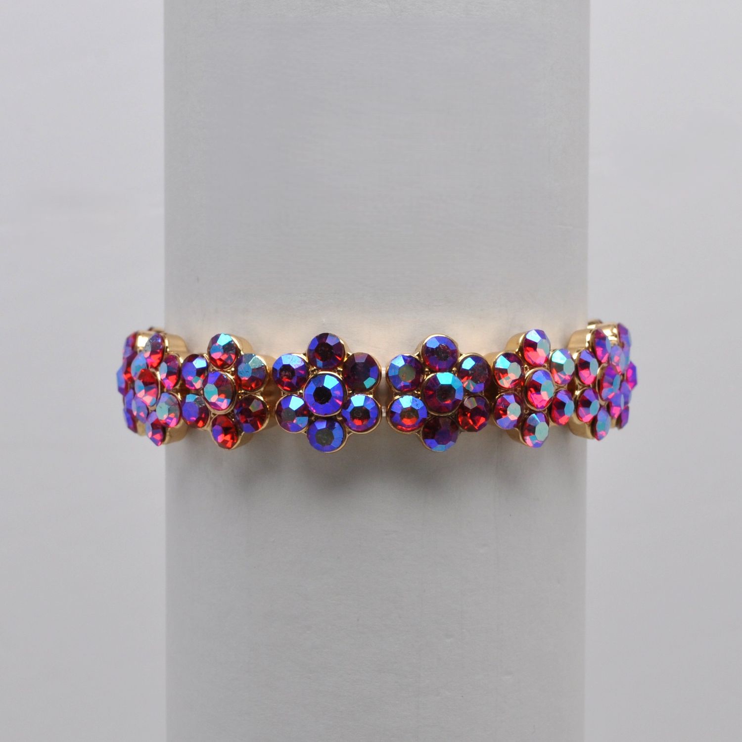 QQ1861B11G  FU-AB/G  SM ROUND FLWR DESIGN BRCLT