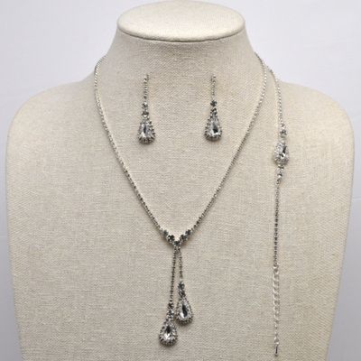 J18615S1S CRYS/S 2 TRDP DNGLS 3 PC NCK SET