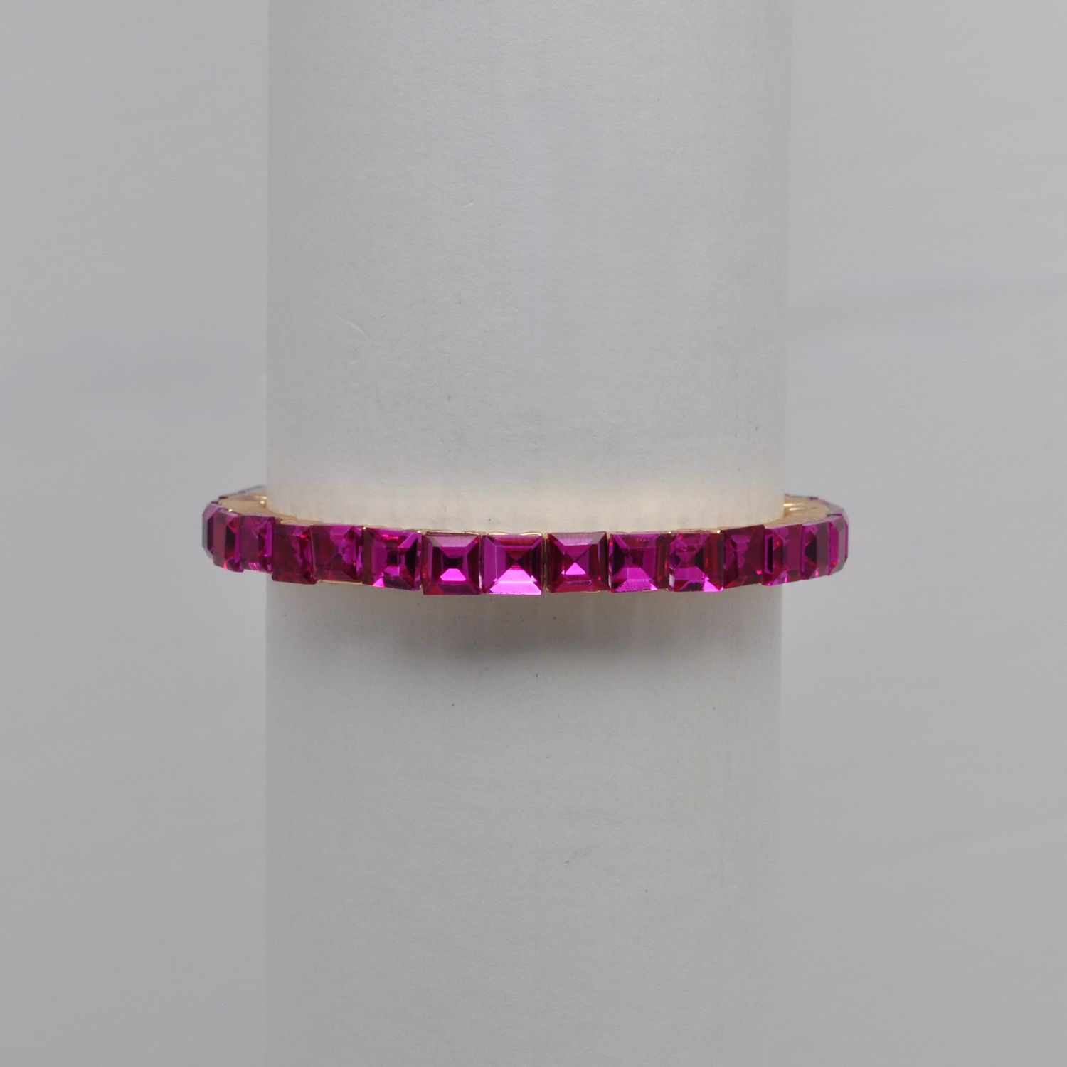 QQ4060B27G  FUSCH/G  MINI SQUARE STN STRETCH  BRCLT