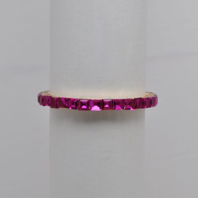 QQ4060B27G  FUSCH/G  MINI SQUARE STN STRETCH  BRCLT