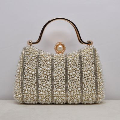 HF1008CGD PRL/GLD STRIPES W/ PEARL  FLWR TOP PUR