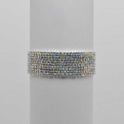 J84495B3S AB 10 STRAND THIN STRETCH BRAC