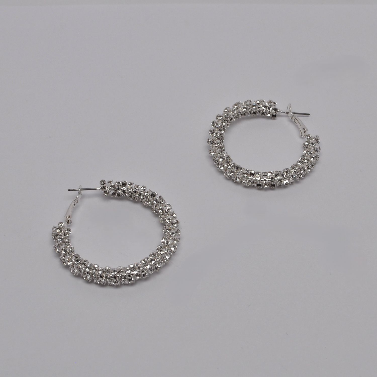 J28912E1S  CLR/S 45MM TUBE HOOP EAR