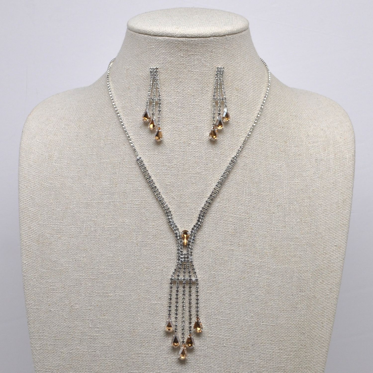 J18596S4S LT-COL/S TRDP DNGLS NECK SET